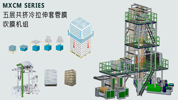 五層高速吹膜機